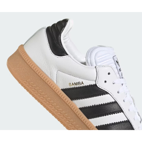 NEW ADIDAS Samba XLG M10.5/W11.5 White/Black IE1377 - Picture 4 of 11